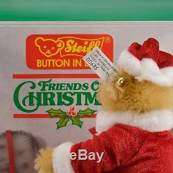 Steiff Friends of Christmas limited edition w box 1989 reindeer sleigh friends