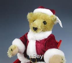 Steiff SANTA SLEIGH & REINDEER Friends Of Christmas Teddy Bear 0118,00 Holidays