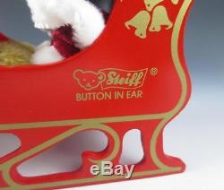 Steiff SANTA SLEIGH & REINDEER Friends Of Christmas Teddy Bear 0118,00 Holidays