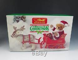 Steiff SANTA SLEIGH & REINDEER Friends Of Christmas Teddy Bear 0118,00 Holidays
