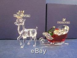Swarovski Christmas Santa's Sleigh & Reindeer