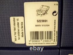 Swarovski Santa Claus Sleigh Reindeer & Christmas Tree Set