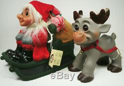 Thomas Dam Troll Santa and Sleigh and Reindeer Very Limited Numbers Made