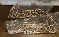 Traditions White Porcelain Santa withSleigh & Reindeer Gold Color Accent