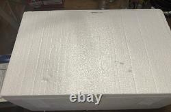 Traditions White Porcelain Santa withSleigh & Reindeer Gold Color Accent