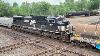Trains Slamming Rr Diamonds Hard Caboose On End Of Train U0026 Fast Norfolk Southern Trains With Dpus