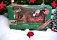Trim A Home Holiday Creations Animated Reindeer & Santa On Sleigh Musical With Box