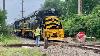 Unusual Way Trains Change Routes Rr Diamond W Stop Sign See How Its Used The Ohio Rail Experience