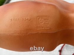 VINTAGE Reindeer Blow Mold EMPIRE CHRISTMAS 35''-36 For Santa's Sleigh with Stand