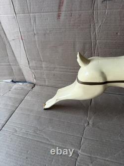VINTAGE UNION CHRISTMAS REINDEER LIGHT UP HARD BLOW MOLDS RARE SANTA Sleigh D