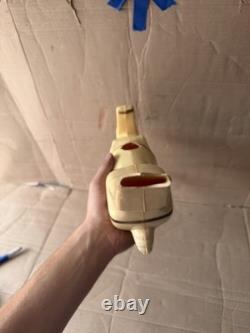 VINTAGE UNION CHRISTMAS REINDEER LIGHT UP HARD BLOW MOLDS RARE SANTA Sleigh E
