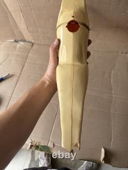 VINTAGE UNION CHRISTMAS REINDEER LIGHT UP HARD BLOW MOLDS RARE SANTA Sleigh E