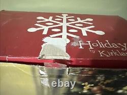 VTGV Kirkland Signature Santa Sleigh And Reindeer Christmas Decoration Withbox