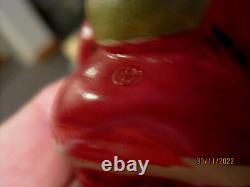 VTG 1940's XMAS THIN CELLULOID PLASTIC SANTA SLEIGH 6 REINDEER JAPAN ORNAMENTS