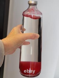 VTG 1990s CHRISTMAS Elite RED LAVA MOTION LAMP Santa+Sleigh+Snowman+Reindeer 18