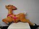 Vtg Empire 36 Giant Santa Reindeer For Santa Claus' Sleigh Christmas Blow Mold