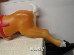 VTG Empire 36 Giant Santa Reindeer for Santa Claus' Sleigh Christmas Blow Mold