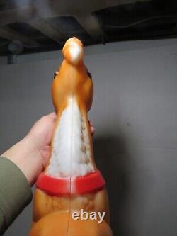 VTG Empire 36 Giant Santa Reindeer for Santa Claus' Sleigh Christmas Blow Mold