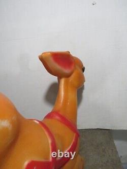 VTG Empire 36 Giant Santa Reindeer for Santa Claus' Sleigh Christmas Blow Mold