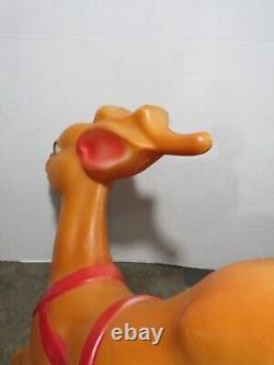 VTG Empire 36 Giant Santa Reindeer for Santa Claus' Sleigh Christmas Blow Mold