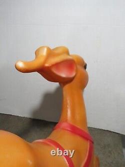 VTG Empire 36 Giant Santa Reindeer for Santa Claus' Sleigh Christmas Blow Mold