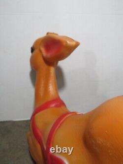 VTG Empire 36 Giant Santa Reindeer for Santa Claus' Sleigh Christmas Blow Mold