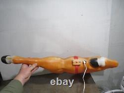 VTG Empire 36 Giant Santa Reindeer for Santa Claus' Sleigh Christmas Blow Mold