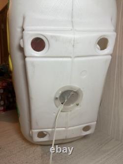 VTG Grand Venture Santa Claus' Reindeer Sleigh/Sled Christmas Blow Mold