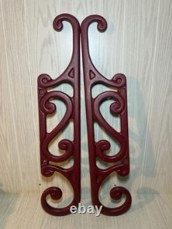 VTG Grand Venture Santa Claus' Reindeer Sleigh/Sled Christmas Blow Mold