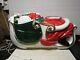 Vtg Htf Tpi Santa Claus' Reindeer Sleigh/sled Christmas Blow Mold Yard Decor