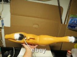 VTG TPI 33 Rudolph the Red-Nose Reindeer for Santa's Sleigh Christmas Blow Mold