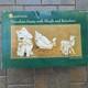 Vtg Traditions Porcelain Santa With Sleigh & Reindeer In Original Box