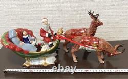 Villeroy Boch Reindeer Sleigh Santa