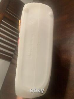 Vintage 1970 EMPIRE 24 Tabletop Santa Sleigh and 2 Reindeer Lighted Blow Mold