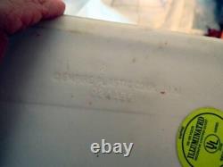 Vintage 1970 Made USA CHRISTMAS Empire Santa Reindeer Sleigh Table Top Blow Mold