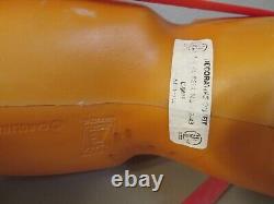 Vintage 1977 Empire Blow Mold 24 Santa Sleigh Toys & 23 Reindeer Christmas