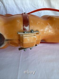 Vintage 1977 Empire Blow Mold 24 Santa Sleigh Withtoys & 23 Reindeer Christmas
