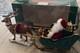 Vintage 1998 Animated Reindeer And Santa In Sleigh In Original Box Trim A Home