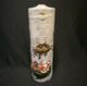 Vintage Atlantic Mold Ceramic Christmas Candle 3d Santa Sleigh & Reindeer 14.5