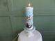 Vintage Atlantic Mold Ceramic Christmas Candle 3d Santa In Sleigh With Reindeer