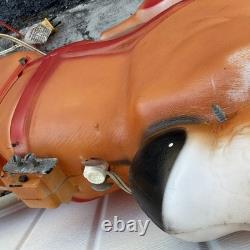 Vintage Blow Mold Reindeer Replacement for Santa's Sleigh 36 Empire READ