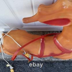 Vintage Blow Mold Reindeer Replacement for Santa's Sleigh 36 Empire READ