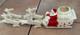 Vintage Celluloid Santa, Sleigh & Reindeer