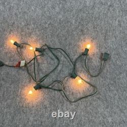 Vintage Christmas Santa Sleigh Reindeer Lighted Yard Decor Outdoor Holiday VTG