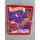 Vintage Christmas Tin Twas The Night Before Christmas Santa Sleigh Reindeer