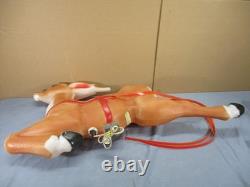 Vintage Empire 35 Santa Reindeer Blow Mold For Santa Sleigh Reindeer (A)