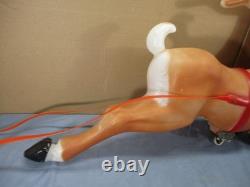 Vintage Empire 35 Santa Reindeer Blow Mold For Santa Sleigh Reindeer (A)