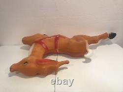 Vintage Empire 36 Giant Reindeer for Santa Sleigh Blow Mold Missing Bracket #2