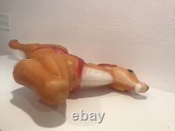 Vintage Empire 36 Giant Reindeer for Santa Sleigh Blow Mold Missing Bracket #2