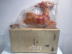 Vintage Empire 36 Giant Reindeer for Santa Sleigh Blow Mold New Never Used